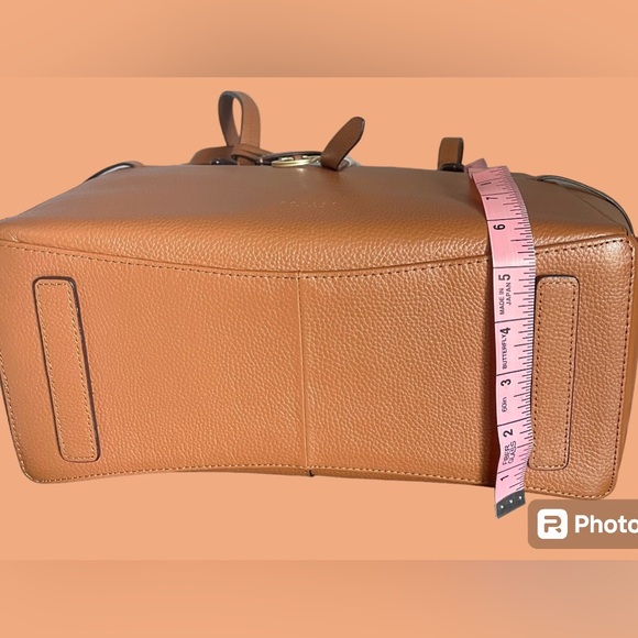 Radley London NWT Leather Shoulder Bag & Dust Bag Lg Abington Road Tan - Picture 10 of 16